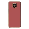 Newface Xiaomi Redmi Note 9 Pro Kılıf Volet Silikon - Kırmızı