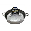No-2 - 28cm Basık Süzek Metal Süzgeç Bx40