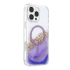 Onegif  İphone 16 Pro Max Lotus Simli Magsafe Kapak - Mor