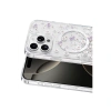 Onegif  İphone 16 Pro Max Misk Simli Magsafe Kapak - Desen 2