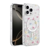Onegif  İphone 16 Pro Max Misk Simli Magsafe Kapak - Desen 4