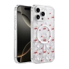 Onegif  İphone 16 Pro Max Misk Simli Magsafe Kapak - Desen 5
