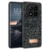 Onegif Xiaomi Redmi Note 14 Pro 4g Bright Simli Kapak - Siyah