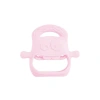 Pembe Bebek Silikon Diş Kaşıyıcı