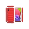 Samsung Galaxy A03s Kılıf Optimum Silikon - Kırmızı
