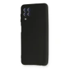 Samsung Galaxy A22 Kılıf First Silikon - Siyah