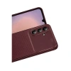 Samsung Galaxy A36 Kılıf Auto Focus Karbon Kapak - Bordo