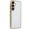 Samsung Galaxy S25 Plus Kılıf Razer Lensli Silikon - Gold