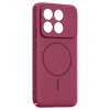 Xiaomi Poco X6 Pro Mika Pc Magsafe Kapak - Bordo