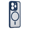 Xiaomi Redmi Note 14 4g Loji Magsafe Kapak - Mavi