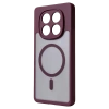 Xiaomi Redmi Note 15 Pro 5g Loji Magsafe Kapak - Bordo