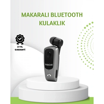 10 Saat Konuşma Süreli Klipsli Bluetooth Kulaklık