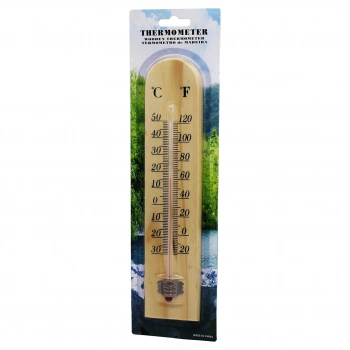 Ahşap Derece Oda Termometresi Bx40