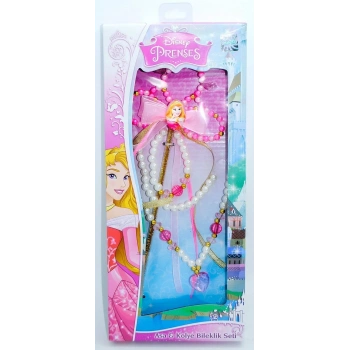Disney Aurora Asa - Kolye - Bileklik Seti