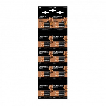 Duracell Kalem Pil Alkalin 20 Parça Bx40