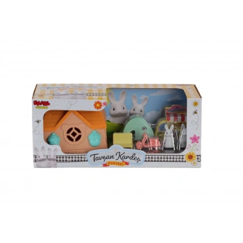 Enf-39190 Sevimli Tavşanlar Ve Kaydıraklı Evi