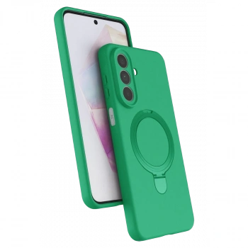 Galaxy A27 5g Regal Magsafe Standlı Kapak - Yeşil