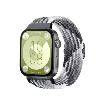 Huawei Fit 4  Kordon - Gri-siyah