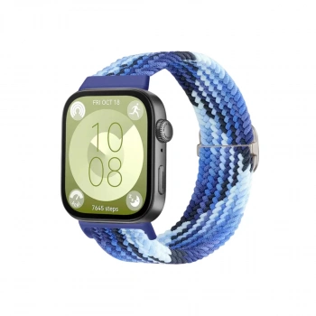 Huawei Fit 4  Kordon - Lacivert-mavi