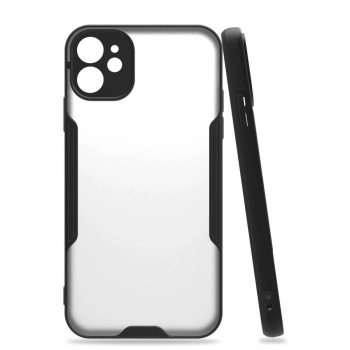 İphone 11 Kılıf Platin Silikon - Siyah