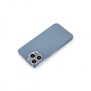 İphone 12 Pro Shine Kamera Lens Koruma Cam - Gümüş