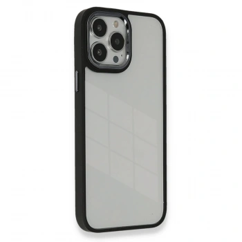 İphone 14 Pro Kılıf Dora Kapak - Siyah