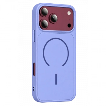 İphone 18 Pro Azus Magsafe Kapak - Açık Mor