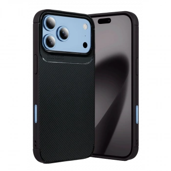 İphone 18 Pro Max Auto Focus Karbon Kapak - Siyah