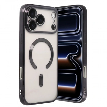 İphone 18 Pro Max Kross Magneticsafe Kapak - Siyah