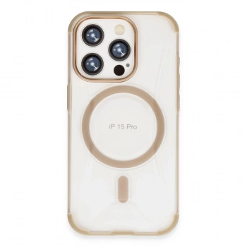 Joko  İphone 15 Pro Hilton Magsafe Kapak - Gold