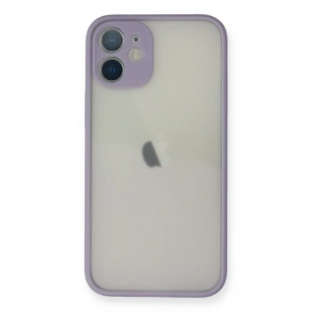 Newface Apple İphone 11 Pro Max Kılıf Montreal Silikon Kapak - Mor