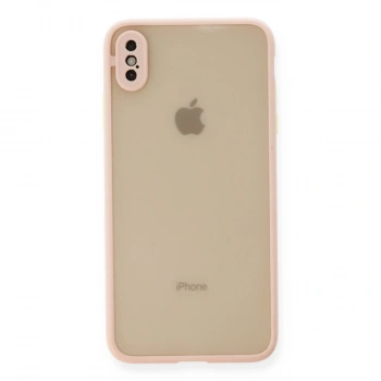Newface Apple İphone X Kılıf Montreal Silikon Kapak - Pembe