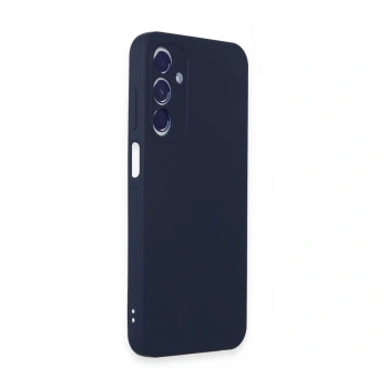 Samsung Galaxy A35 5g Kılıf First Silikon - Lacivert