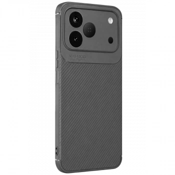 Tecno Spark 50 4g Auto Focus Karbon Kapak - Gri