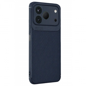 Tecno Spark 50 4g Auto Focus Karbon Kapak - Lacivert
