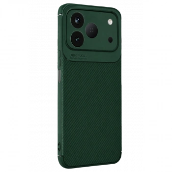 Tecno Spark 50 4g Auto Focus Karbon Kapak - Yeşil