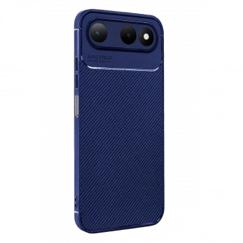 Tecno Spark 50 5g Auto Focus Karbon Kapak - Lacivert
