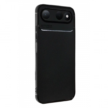 Tecno Spark 50 5g Auto Focus Karbon Kapak - Siyah