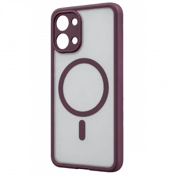 Xiaomi Poco X8 Pro Max Loji Magsafe Kapak - Bordo