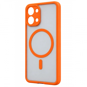 Xiaomi Poco X8 Pro Max Loji Magsafe Kapak - Turuncu