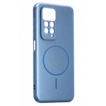 Xiaomi Redmi Note 11 Pro Mika Pc Magsafe Kapak - Açık Mavi