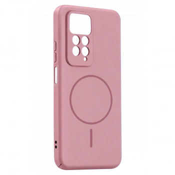 Xiaomi Redmi Note 11 Pro Mika Pc Magsafe Kapak - Pembe
