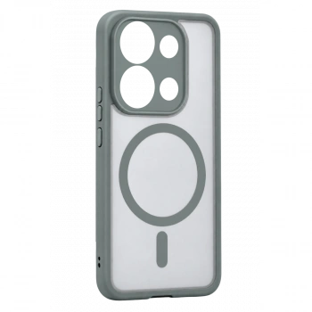 Xiaomi Redmi Note 13 Pro 4g Loji Magsafe Kapak - Gri