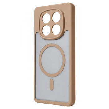 Xiaomi Redmi Note 15 Pro Plus 5g Loji Magsafe Kapak - Çöl Titanyum