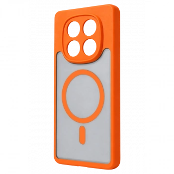 Xiaomi Redmi Note 15 Pro Plus 5g Loji Magsafe Kapak - Turuncu