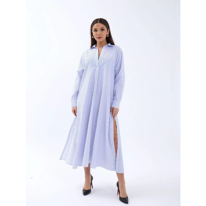 5857 ELBİSE-WASHİNGTON ÇİZGİLİ