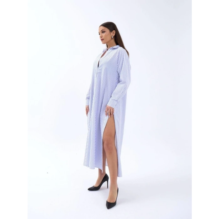 5857 ELBİSE-WASHİNGTON ÇİZGİLİ