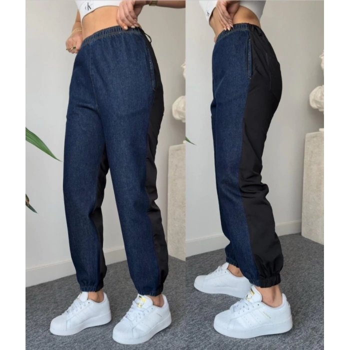 6627 KOT PANTOLON-MAVİ