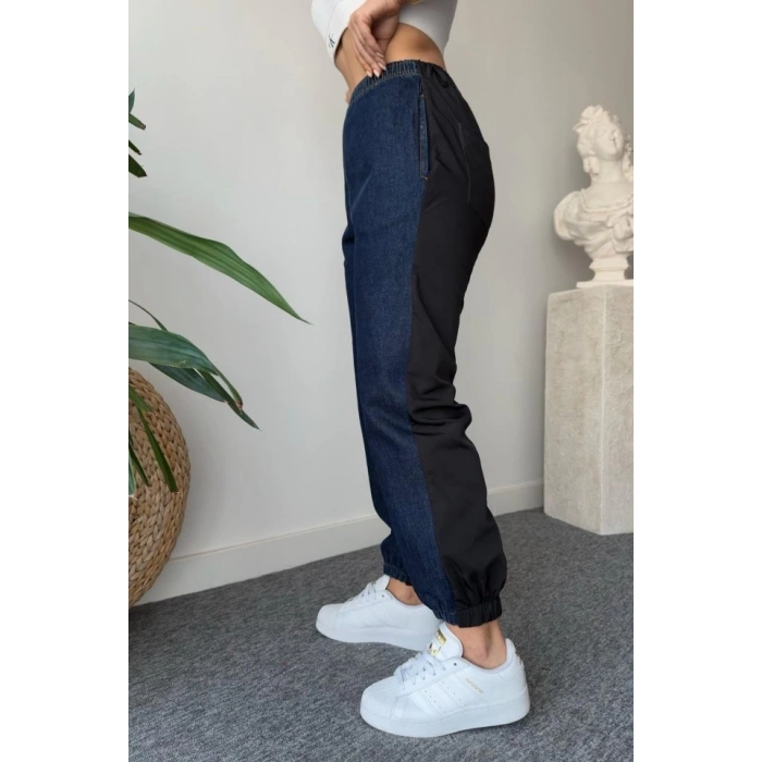 6627 KOT PANTOLON-MAVİ