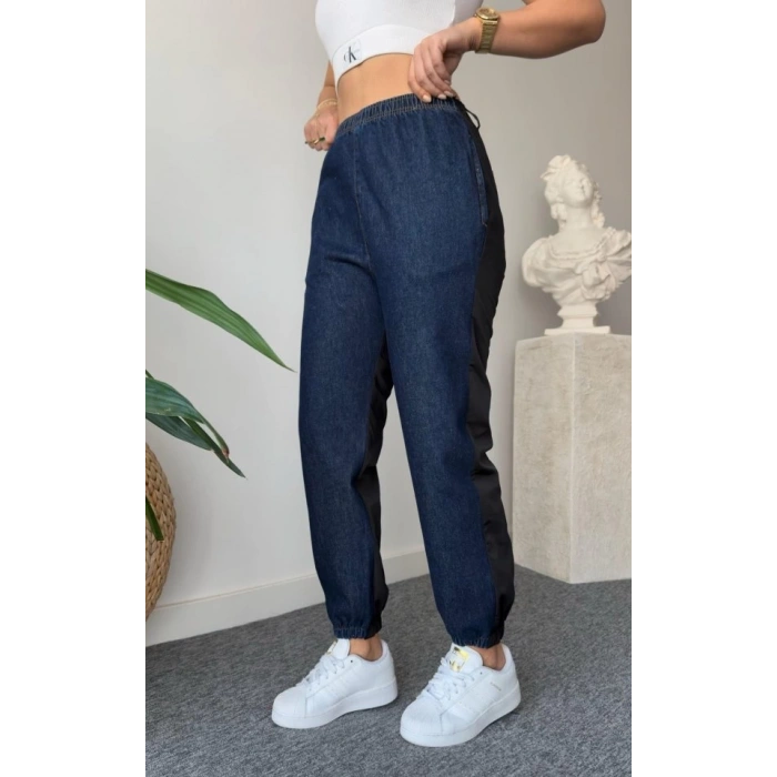 6627 KOT PANTOLON-MAVİ